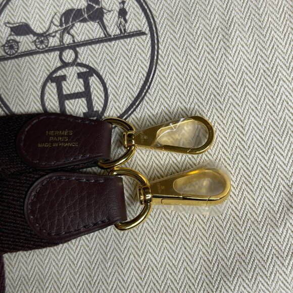 2023 New Hermes Taurillon Clemence Amazone Evelyne TPM 16 Rouge Sellier Gold HW - Picture 5 of 9